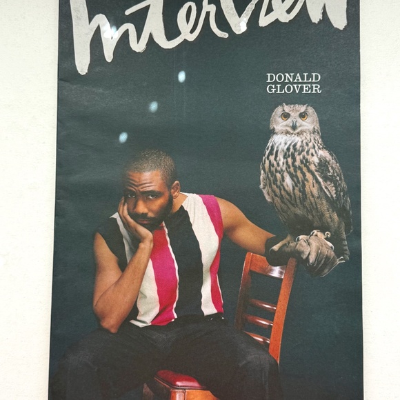 Interview Magazine, Spring 2022 Donald Glover Cover, The Watching Issue, Fashion - Picture 6 of 6